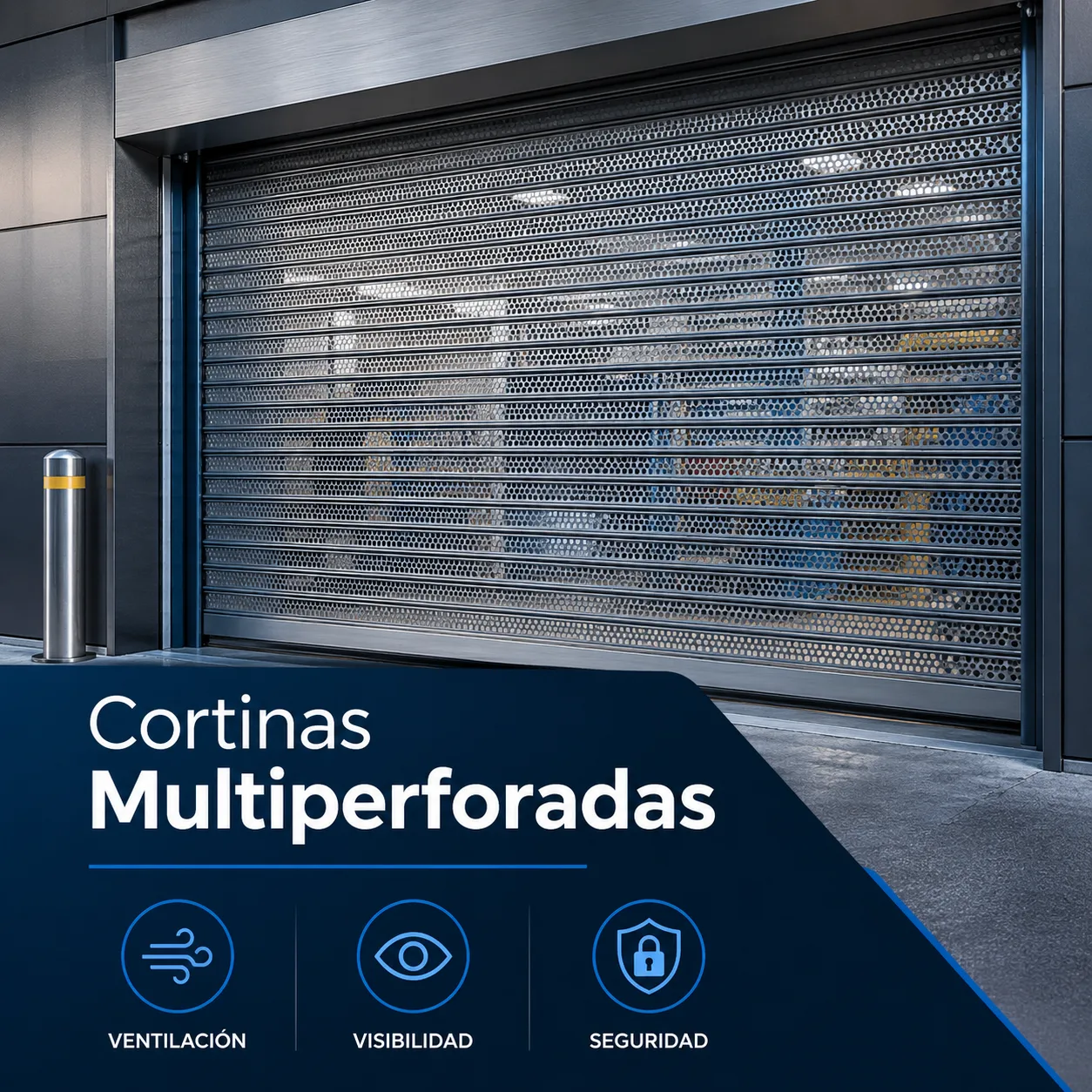 Cortinas De Acero Multiperforadas